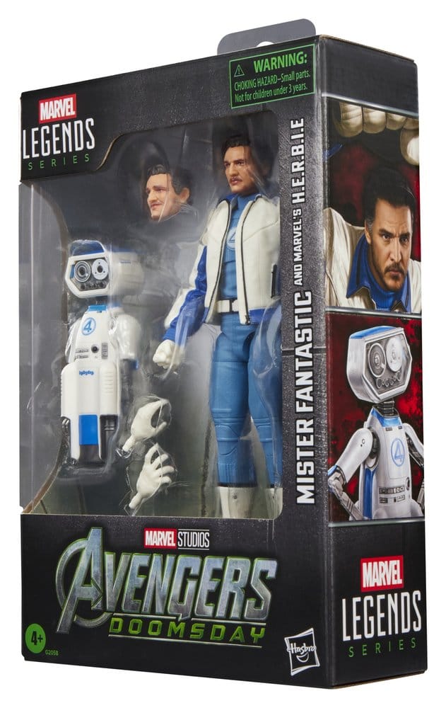 Avengers Doomsday Mister Fantastic & Marvel's H.E.R.B.I.E. Marvel Legends 2er-Pack Actionfiguren