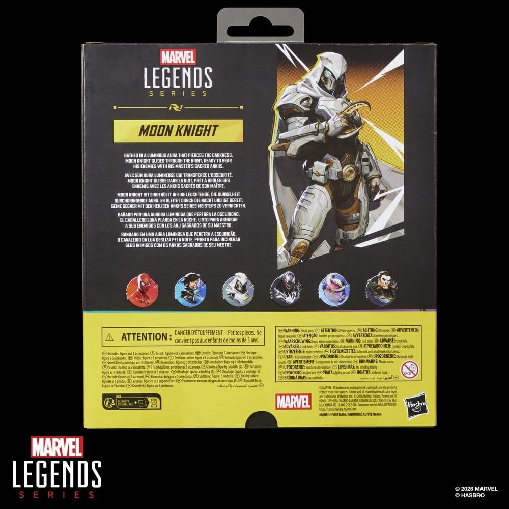 Marvel Rivals Marvel Legends Moon Knight Actionfigur