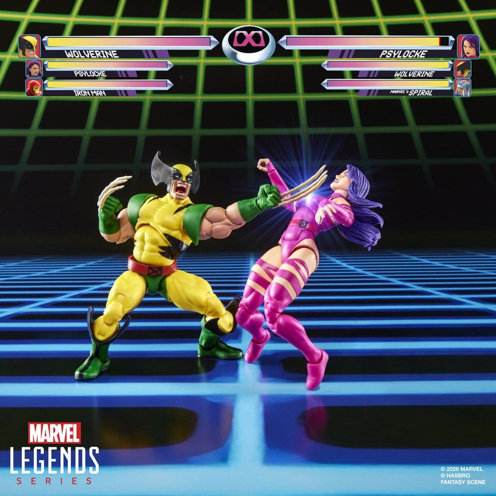 Marvel Games Wolverine & Psylocke 2er-Pack Marvel Legends Actionfiguren