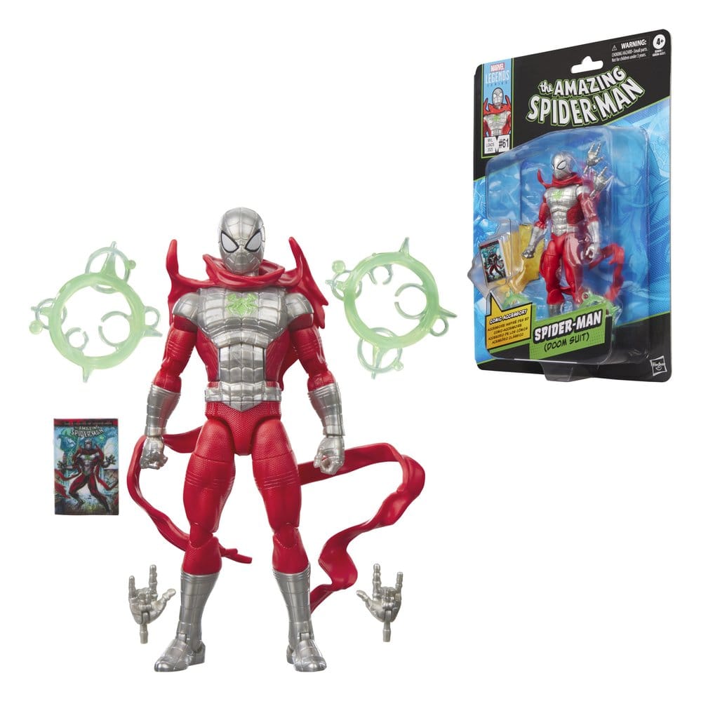 The Amazing Spider-Man Spider-Man (Doom Suit) Marvel Legends Actionfigur
