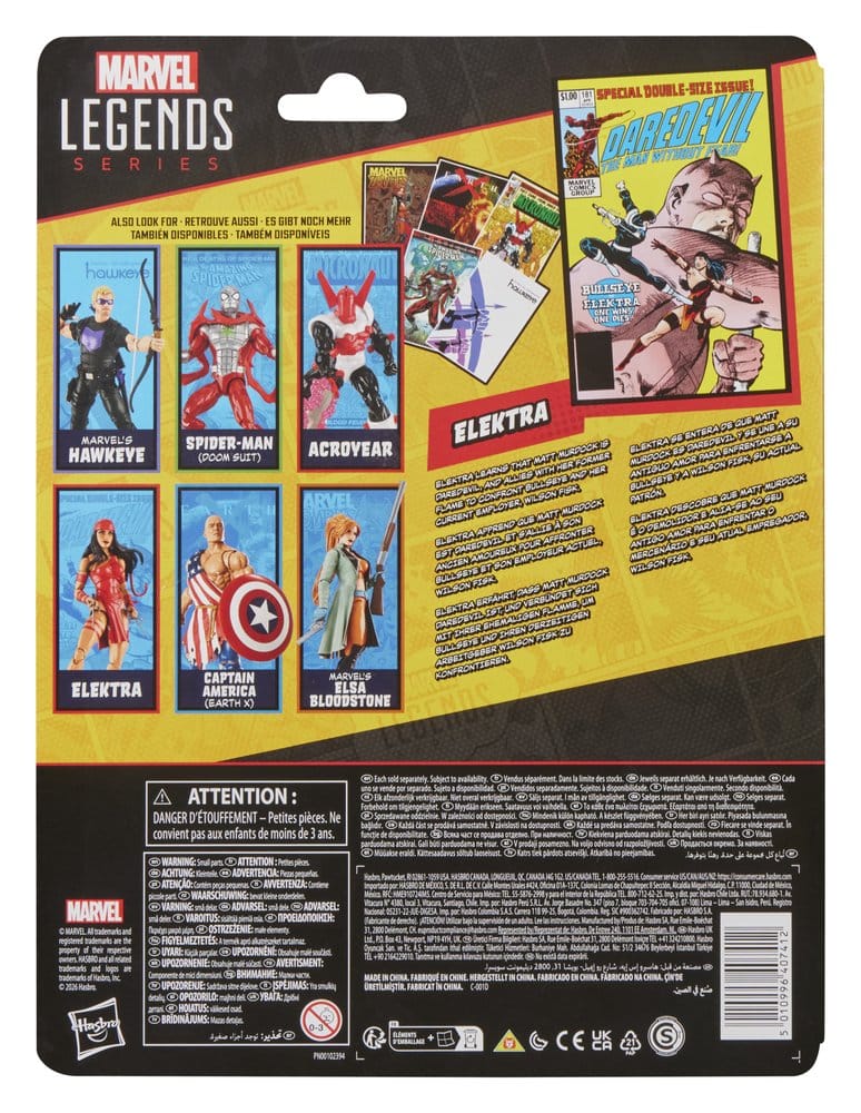 Elektra Elektra Marvel Legends Actionfigur