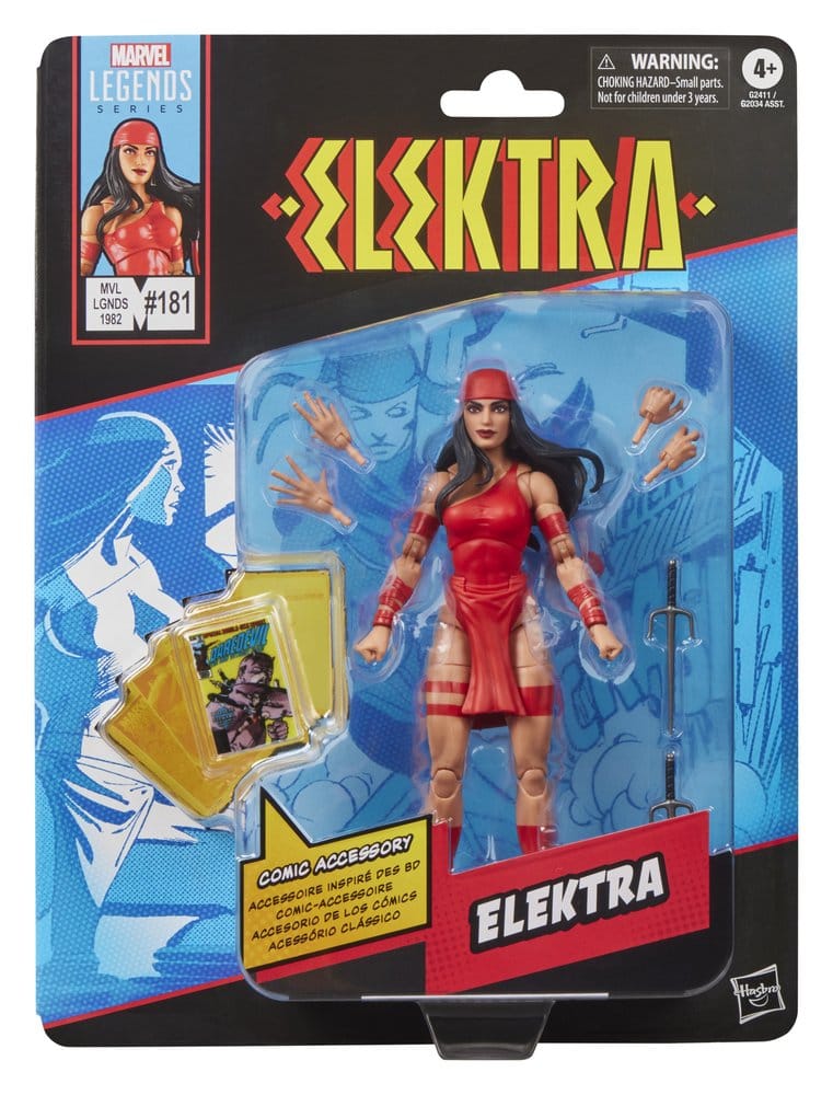 Elektra Elektra Marvel Legends Actionfigur
