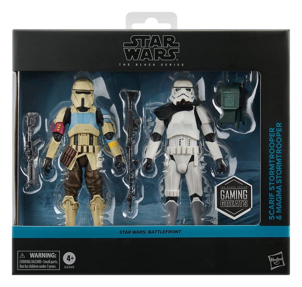 Star Wars Battlefront Black Series Scarif Stormtrooper & Magma Stormtrooper 2er-Pack Actionfiguren