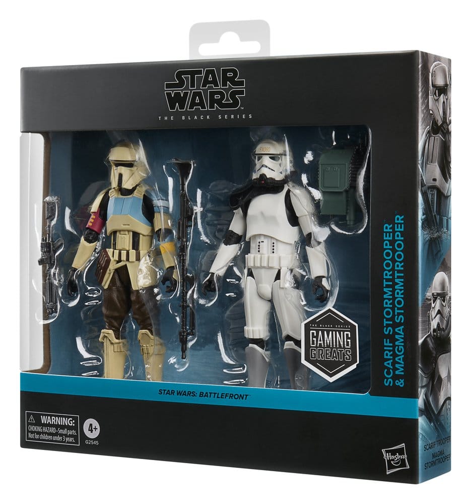 Star Wars Battlefront Black Series Scarif Stormtrooper & Magma Stormtrooper 2er-Pack Actionfiguren