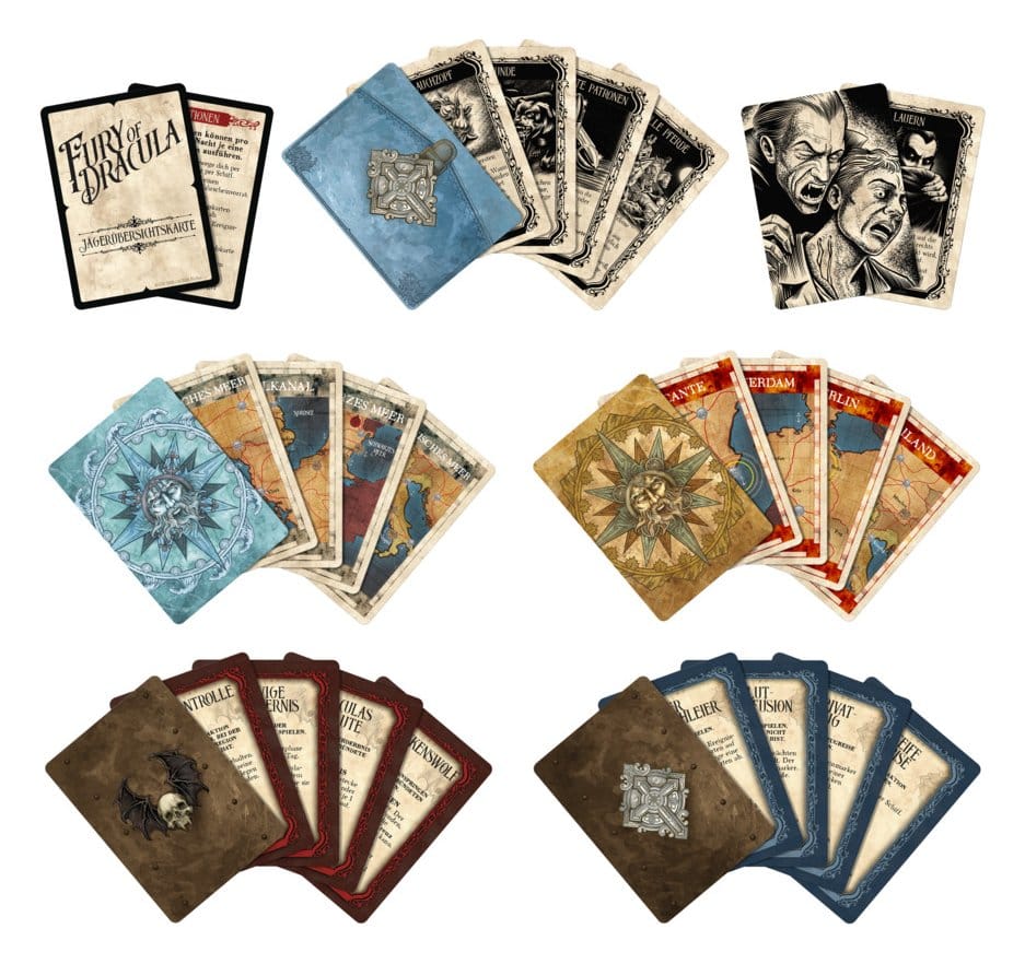 Fury of Dracula 5. Edition *Deutsche Version* Brettspiel
