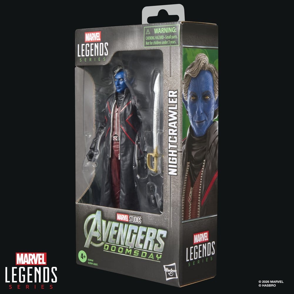 Avengers Doomsday Nightcrawler Marvel Legends Actionfigur
