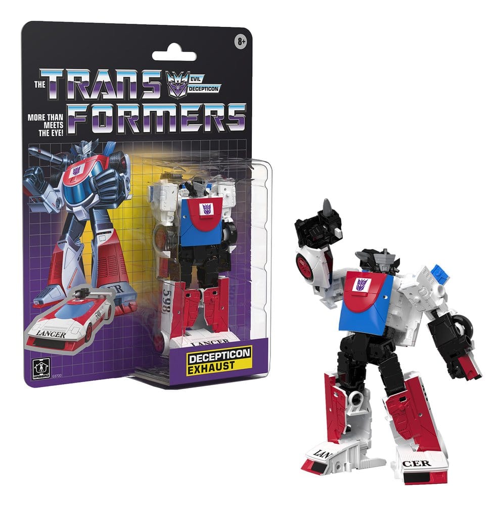 Transformers Decepticon Exhaust Retro G1 Actionfigur