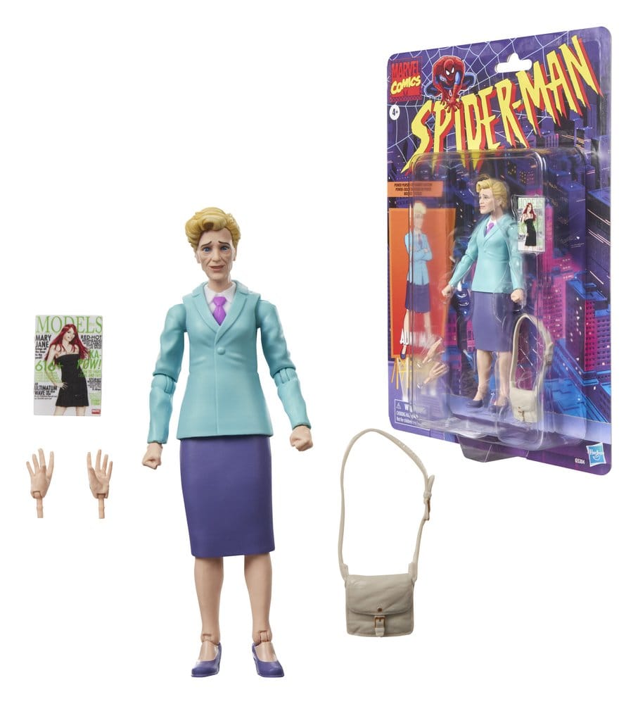 Spider-Man Aunt May Marvel Legends Actionfigur