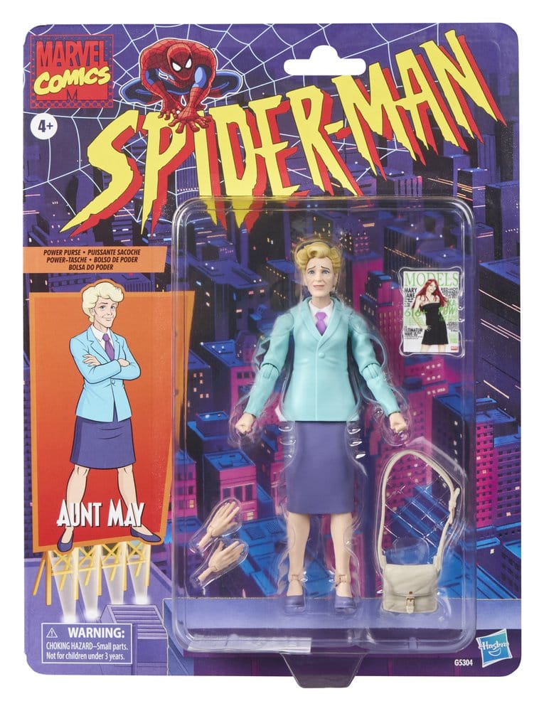 Spider-Man Aunt May Marvel Legends Actionfigur