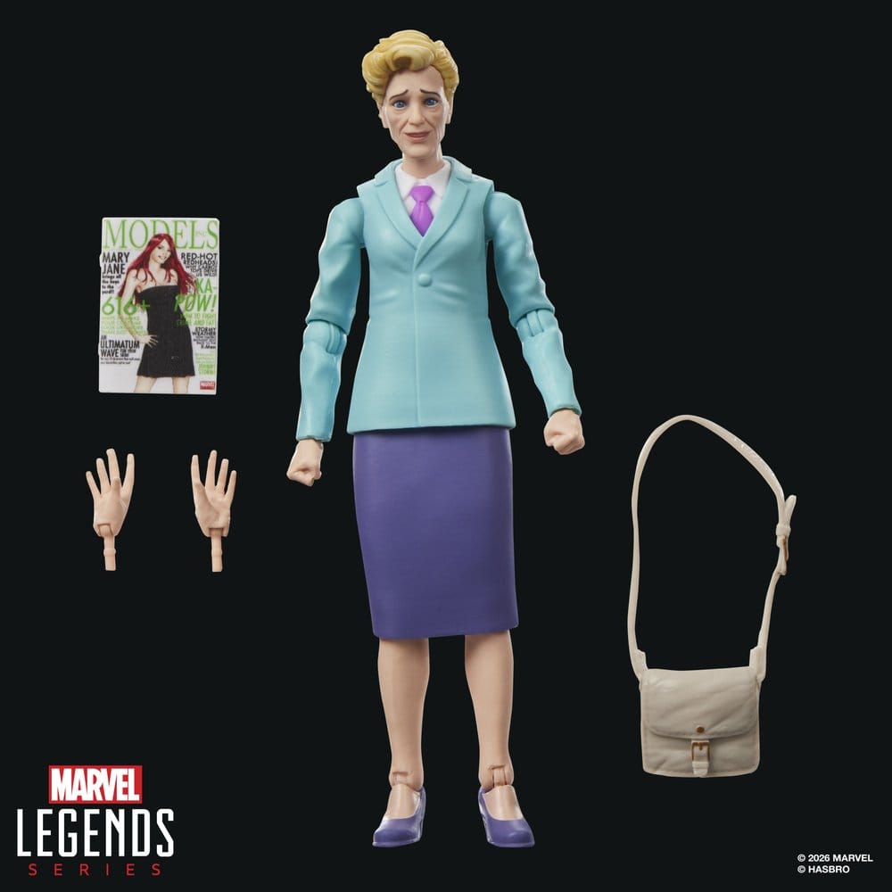 Spider-Man Aunt May Marvel Legends Actionfigur