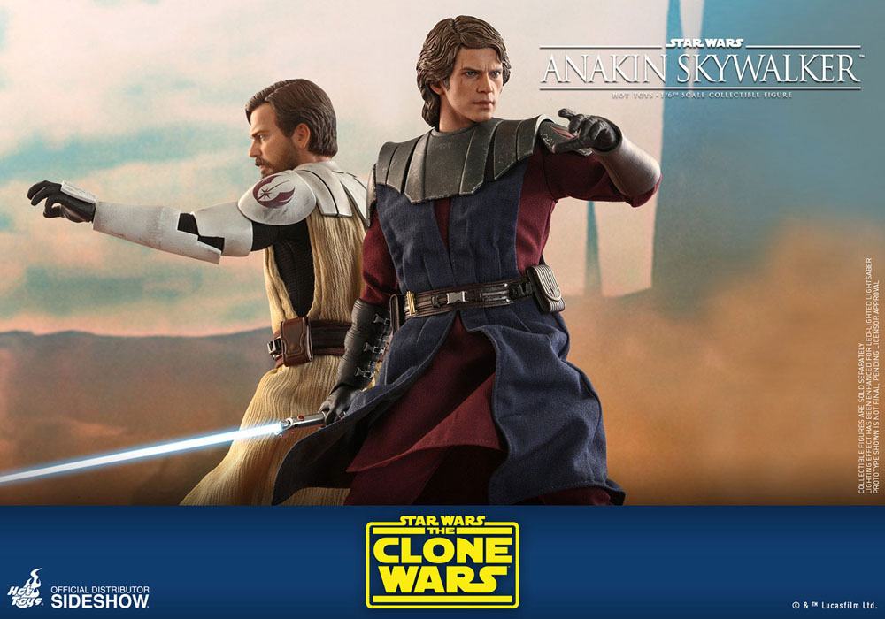 Star Wars The Clone Wars Anakin Skywalker Exklusive 1/6 Actionfigur