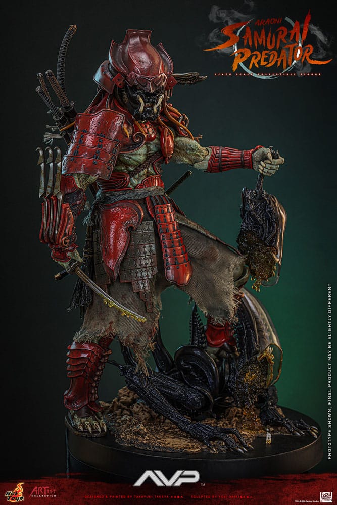 Alien vs. Predator Akaoni Samurai Predator 1/6 Actionfigur