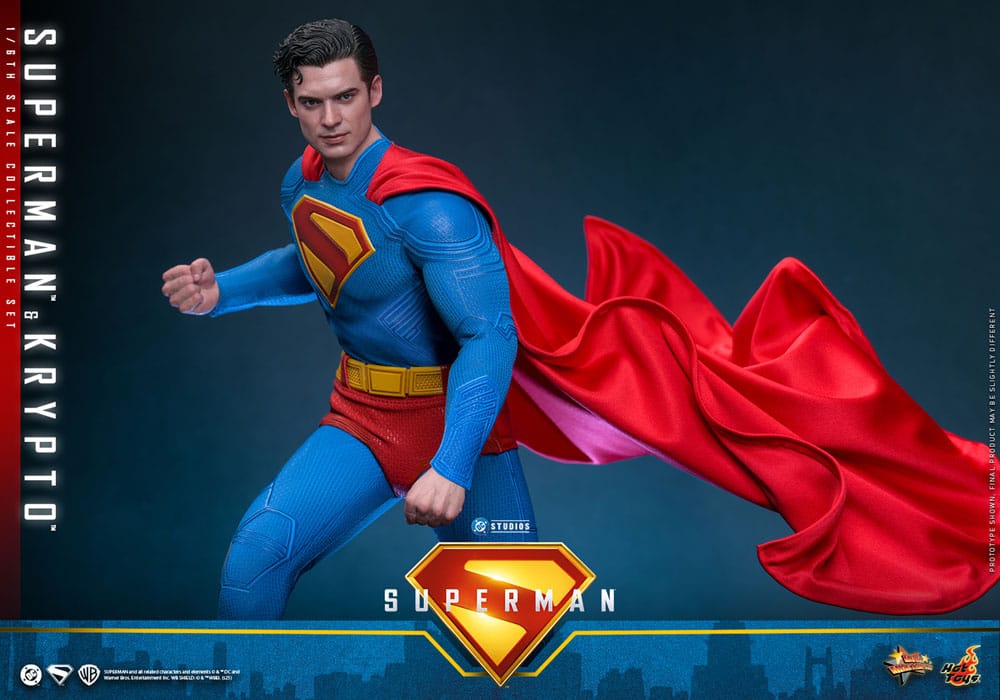 Superman (2025) Superman & Krypto 1/6 Actionfigur