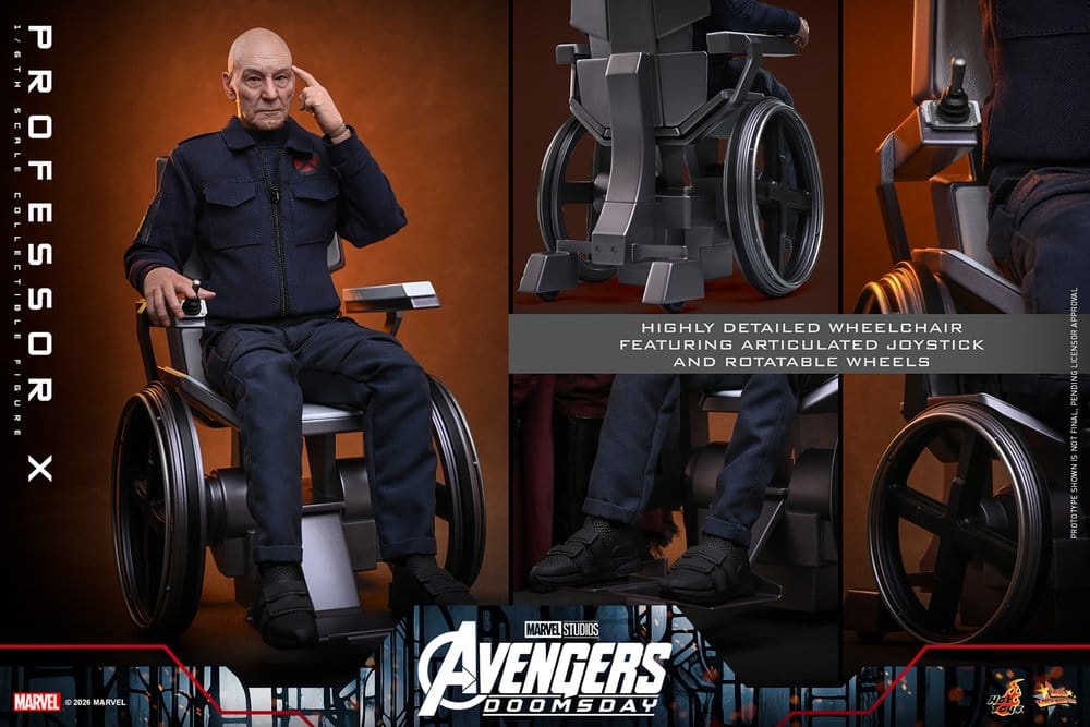 Marvel X-Men Professor X 1/6 Actionfigur