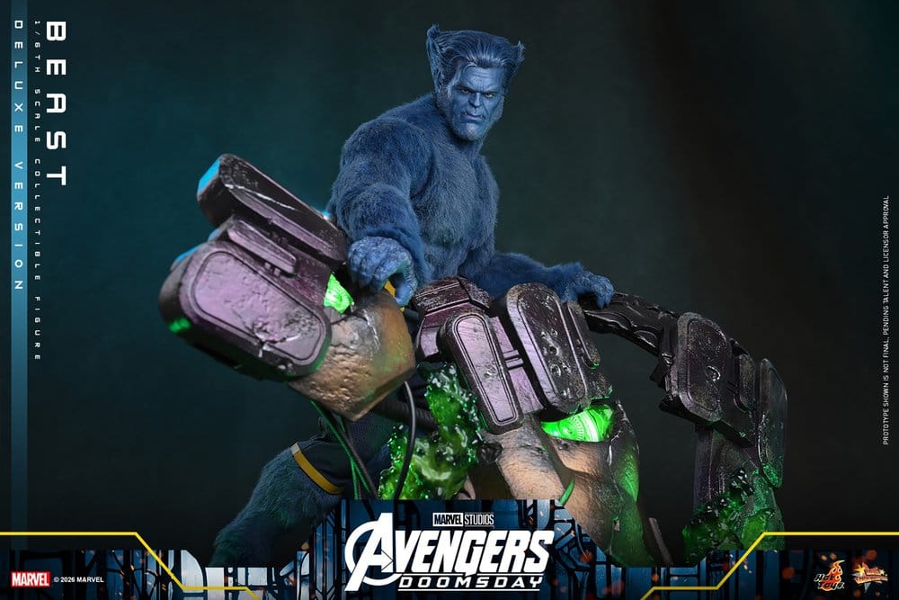 Marvel X-Men Beast (Deluxe Version) 1/6 Actionfigur