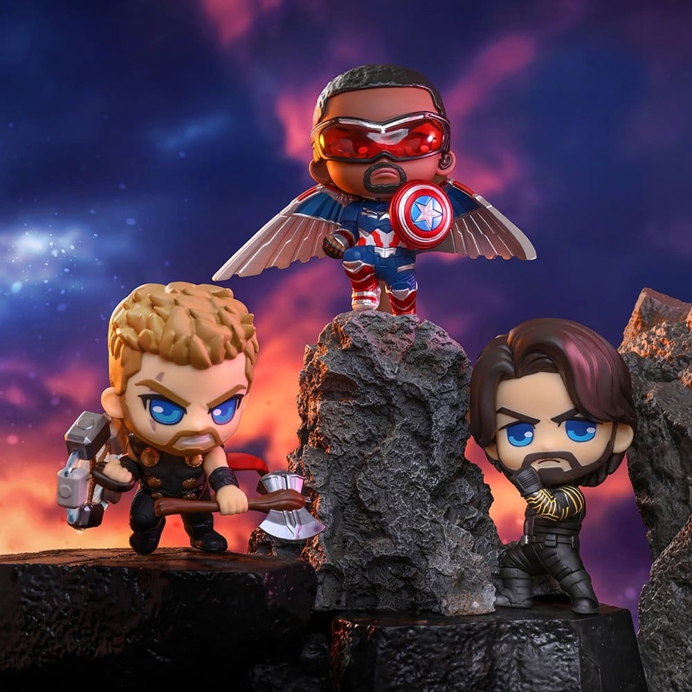 Marvel Avengers Doomsday Blind Box Display (8) Cosbi Minifiguren