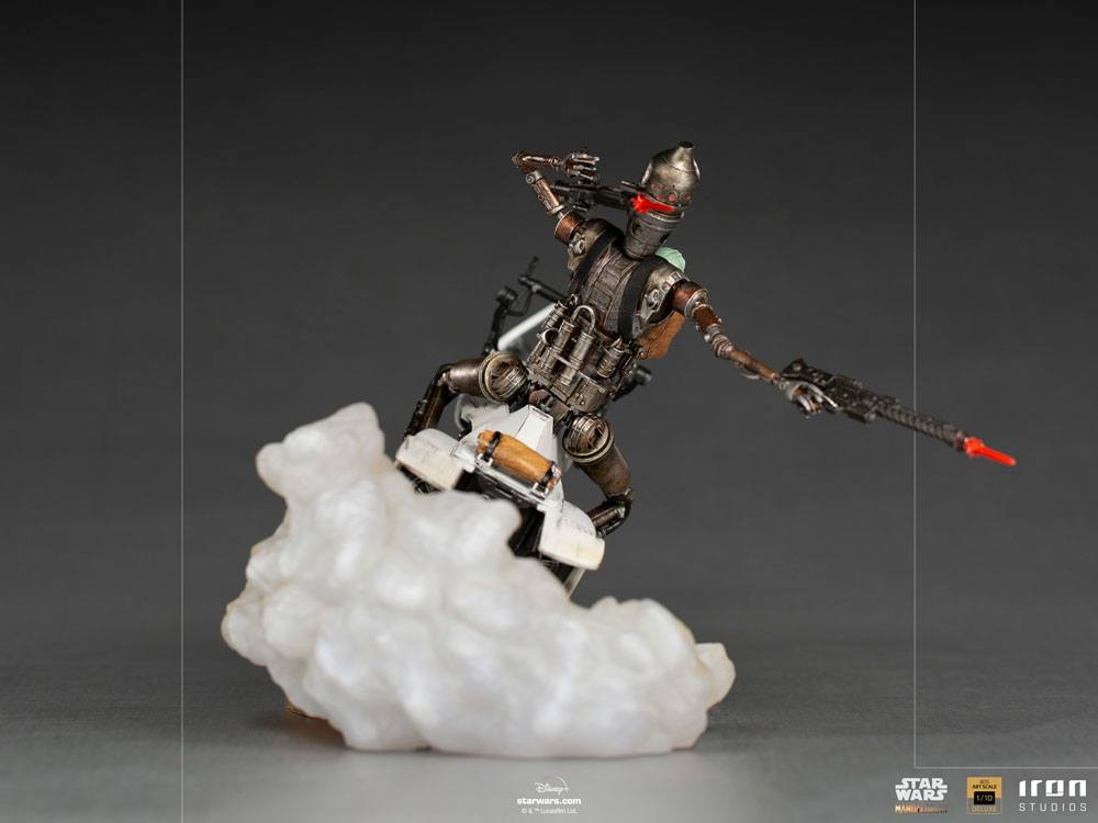 Star Wars The Mandalorian  IG-11 & The Child Deluxe Art Scale Statue