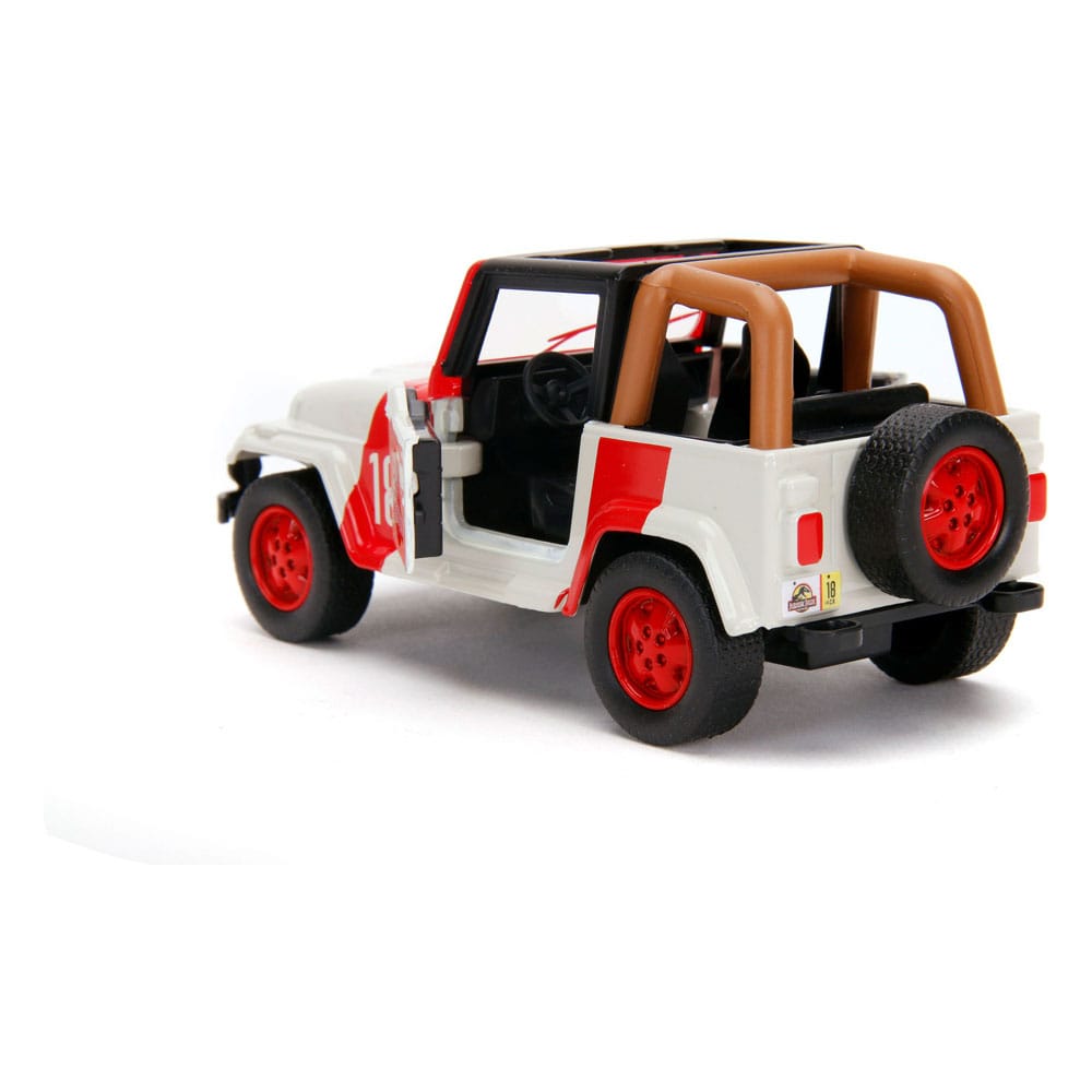 Jurassic World Jeep Wrangler Diecast 1/32 Modell