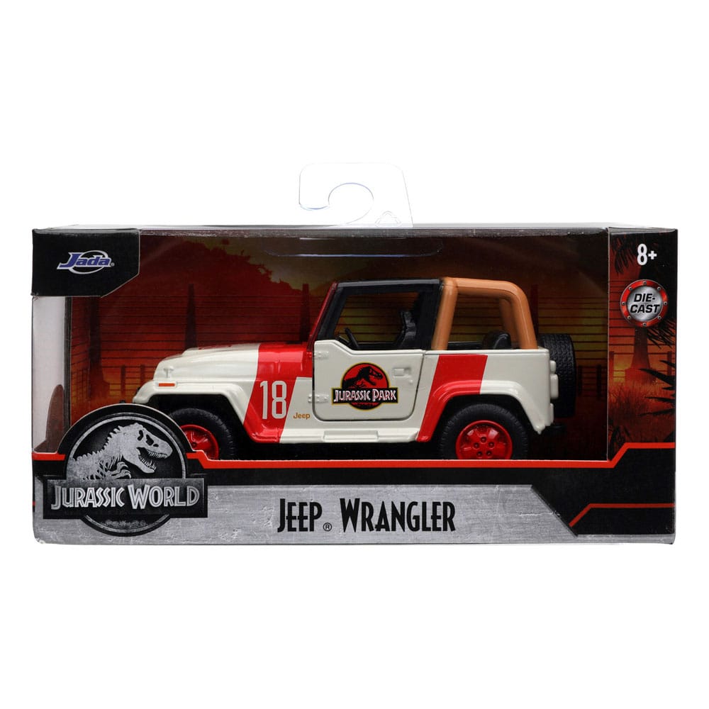 Jurassic World Jeep Wrangler Diecast 1/32 Modell