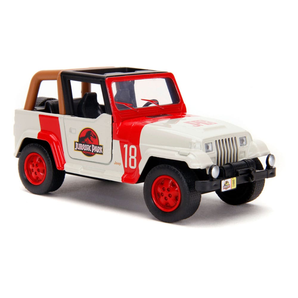 Jurassic World Jeep Wrangler Diecast 1/32 Modell