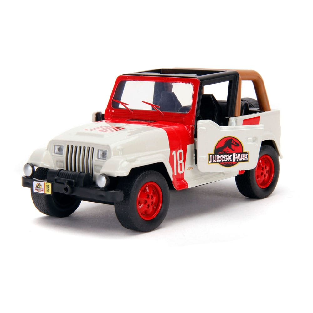 Jurassic World Jeep Wrangler Diecast 1/32 Modell