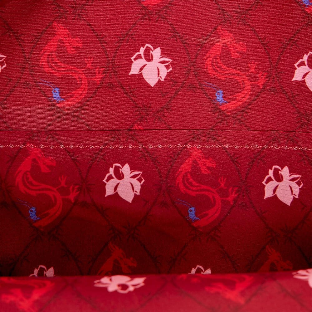 Mulan Mushu Glitter by Loungefly Mini Rucksack