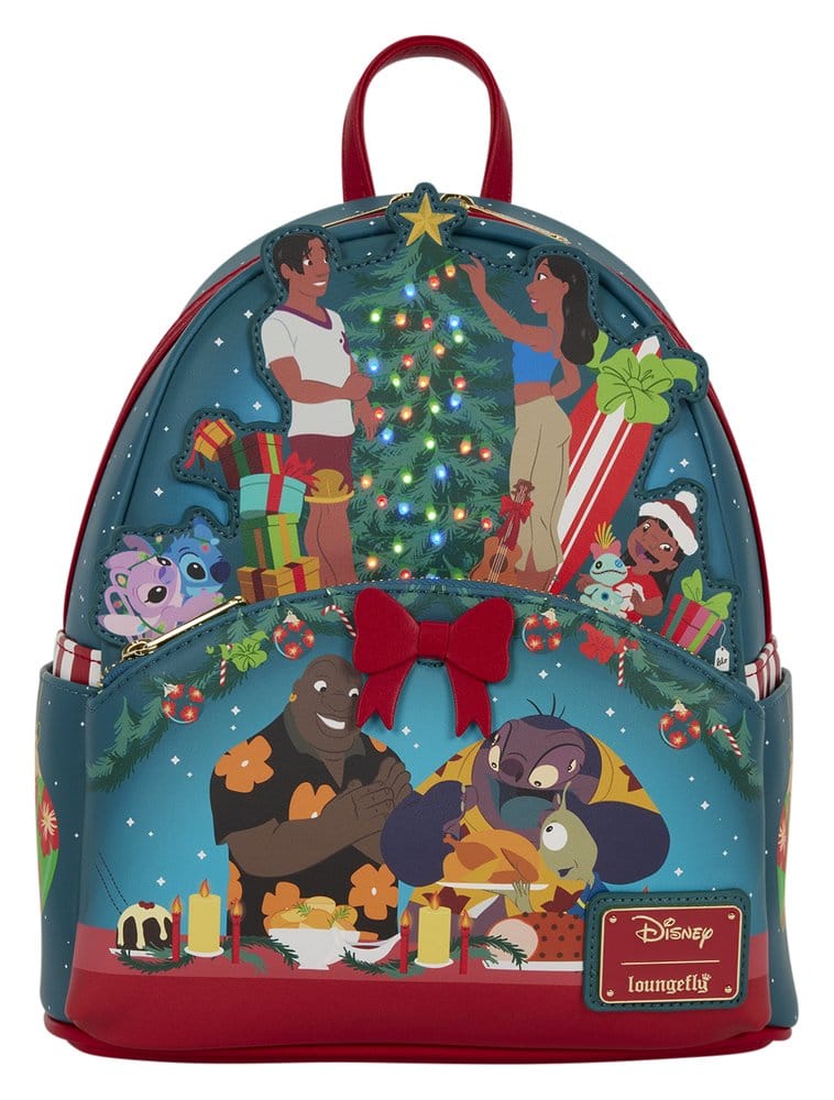 Lilo & Stitch Holiday Celebration by Loungefly Mini Rucksack