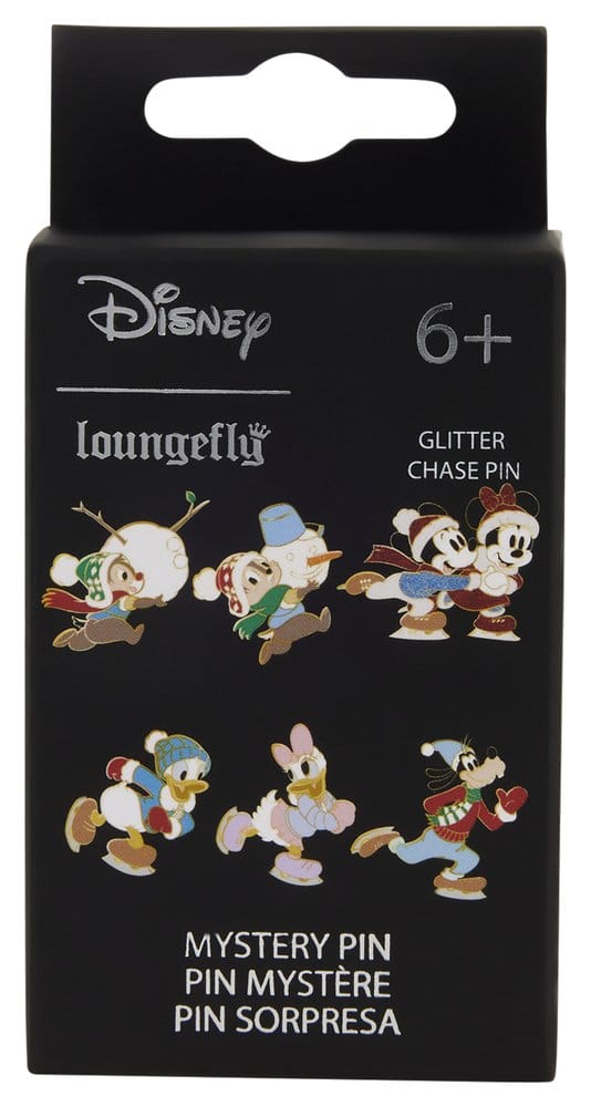 Mickey & Friends Winter Activities Blind Display (12) by Loungefly Ansteck-Pins