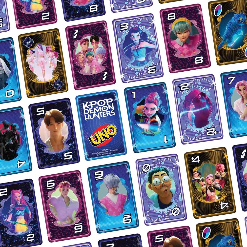 KPop Demon Hunters UNO Kartenspiel
