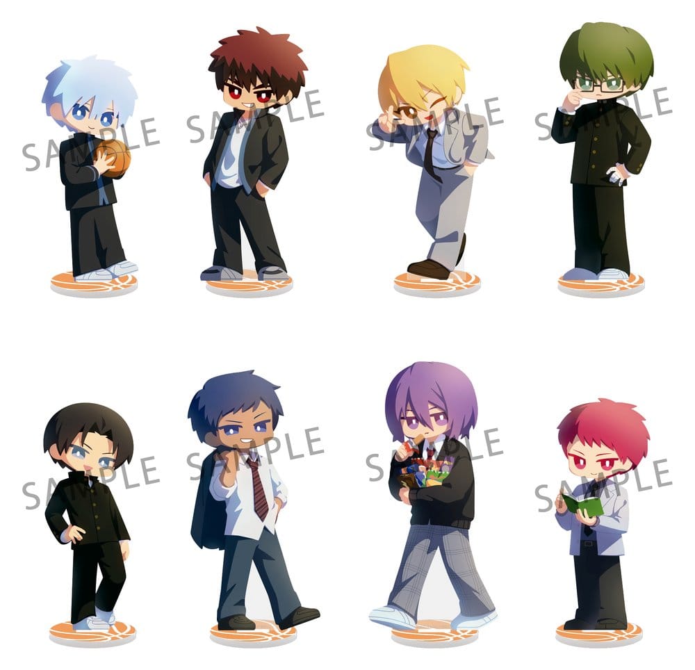 Kuroko's Basketball Irusta Blind Box Display (8) Minifiguren