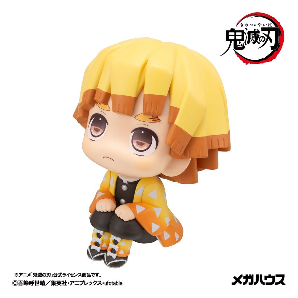 Demon Slayer Kimetsu no Yaiba Zenitsu Agatsuma Grumpy Ver. Look Up Figur