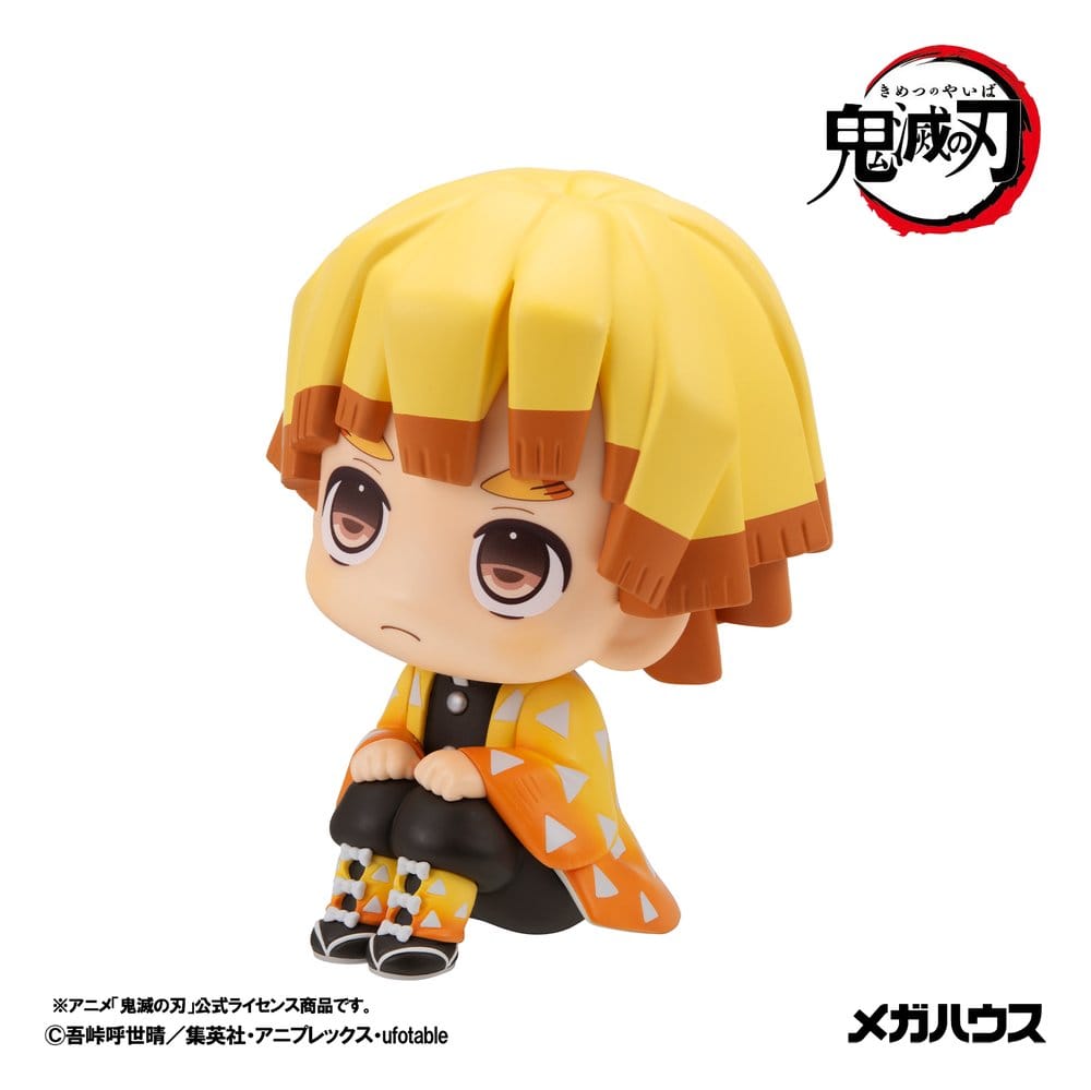 Demon Slayer Kimetsu no Yaiba Zenitsu Agatsuma Grumpy Ver. Look Up Figur
