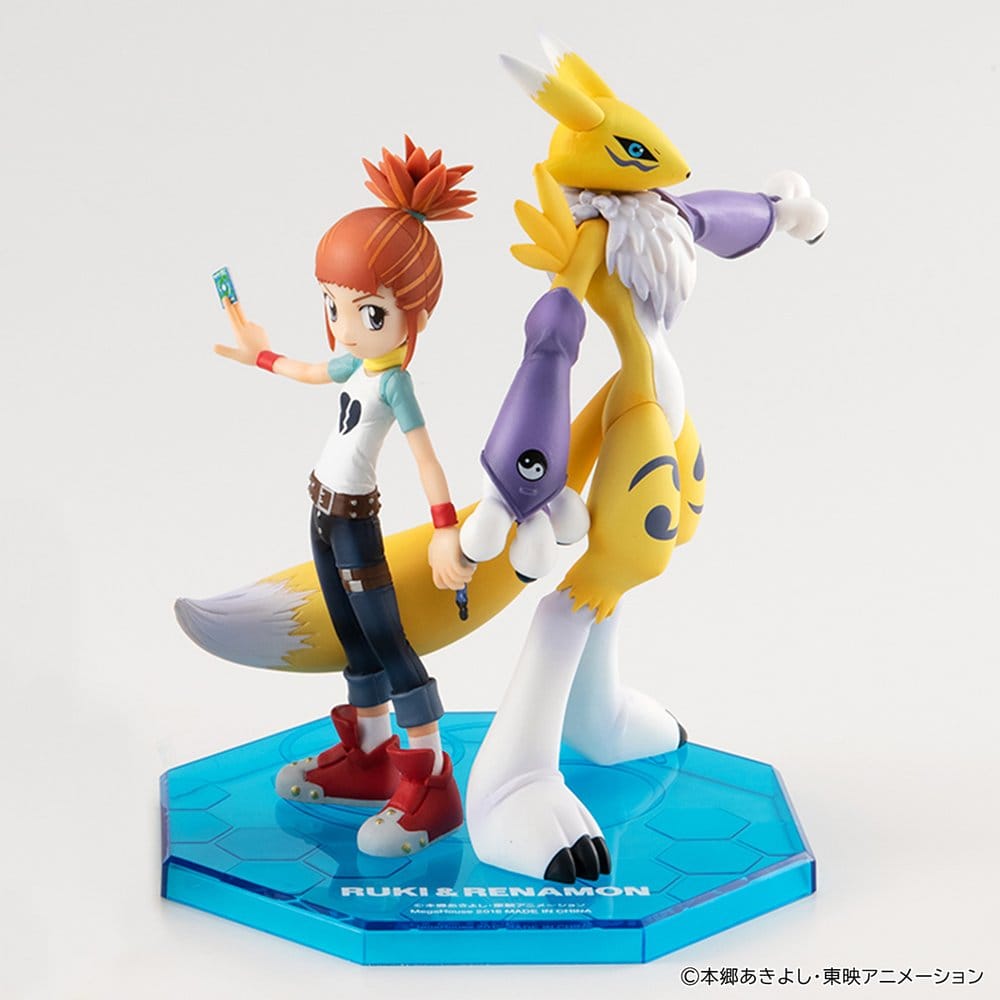 Digimon Tamers G.E.M. Series Renamon & Ruki Makino (Repeat) Figur