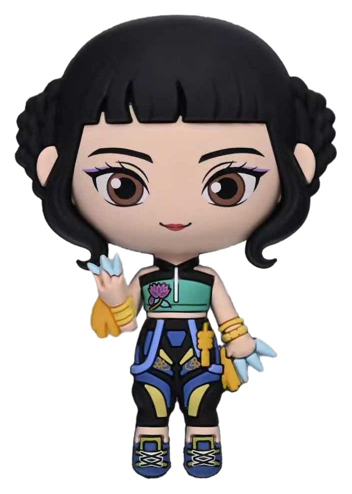 KPop Demon Hunters Zoey 3D Schaumstoff-Magnet