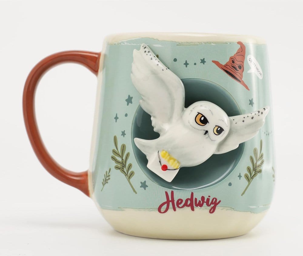 Harry Potter Hedwig 2D Relief Figural Tasse