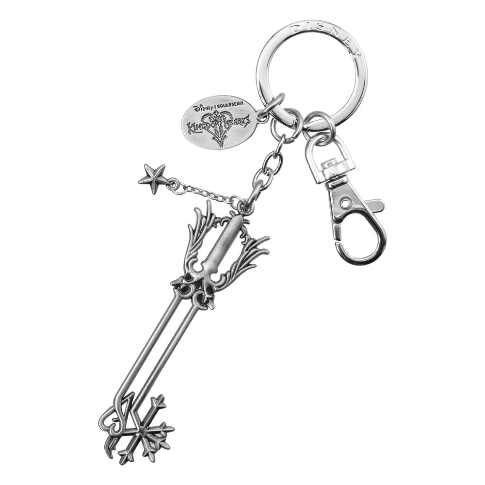 Kingdom Hearts Keyblade Icons Oathkeeper Zinn-Schlüsselanhänger