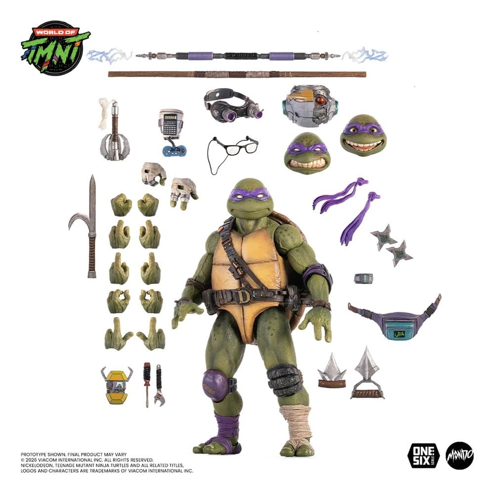Teenage Mutant Ninja Turtles Donatello 1/6 Actionfigur
