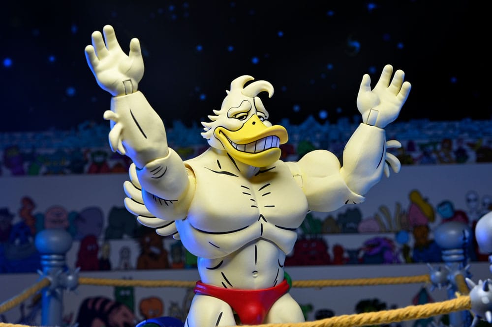 Teenage Mutant Ninja Turtles (Archie Comics) Stump Wrestling Ace Duck Actionfigur