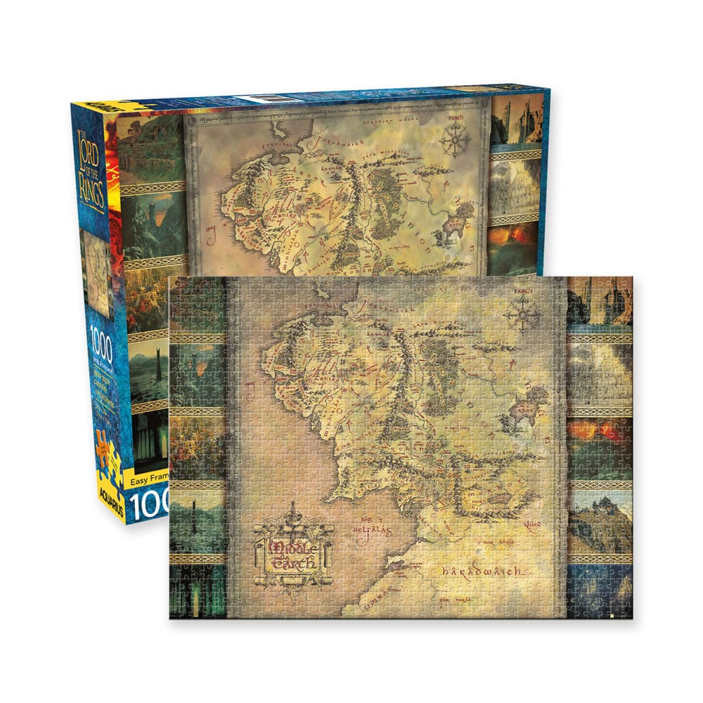 Herr der Ringe Map (1000 Teile) Puzzle