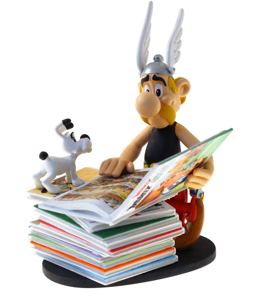 Asterix Asterix mit Bücherstapel Collectoys 2nd Edition Statue