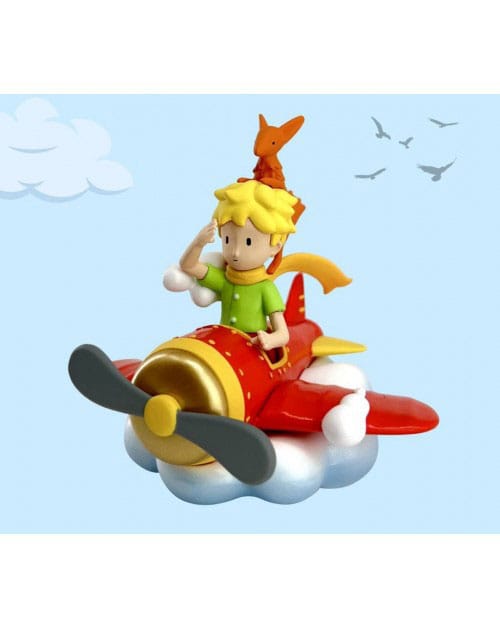 Der Kleine Prinz Little Prince Fox On The Plane & Figur