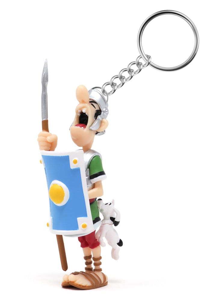 Asterix Römer von Idefix gebissen Schlüsselanhänger