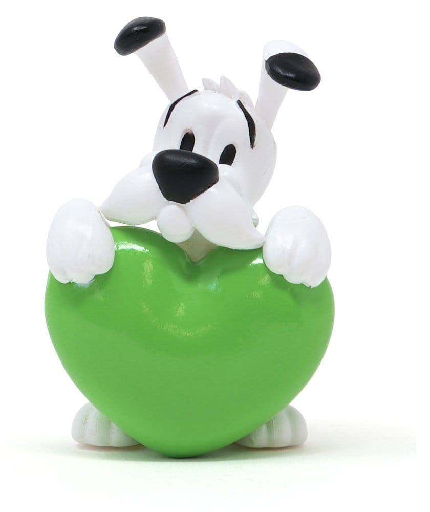 Asterix Idefix Green Heart Figur