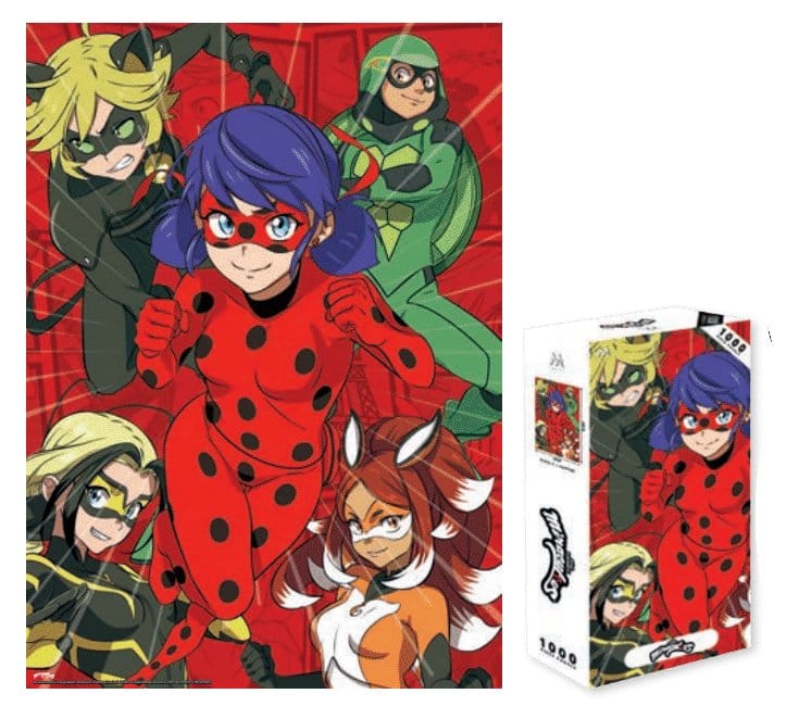 Miraculous (Manga Style): Puzzle 1000 Teile