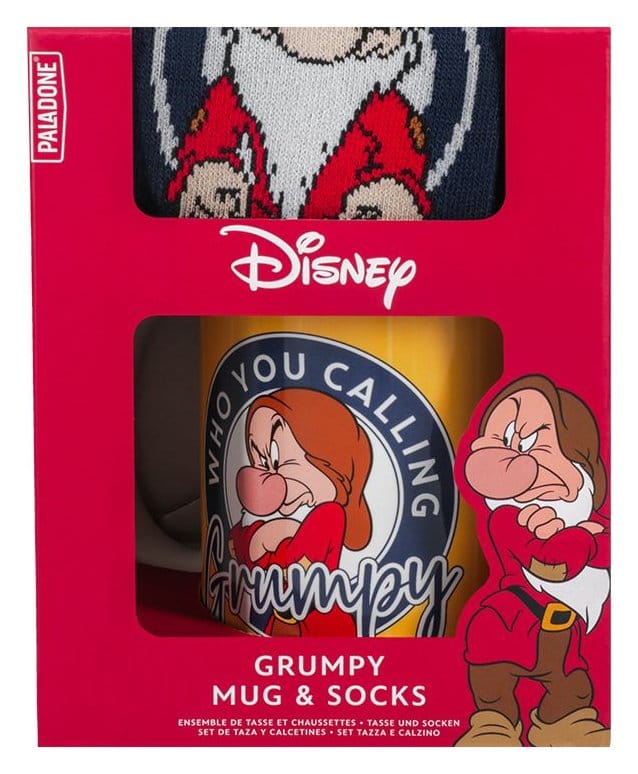Disney Schneewittchen Who You Calling Grumpy Tasse und Socken Set