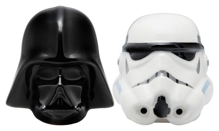 Star Wars Darth Vader and Stormtrooper Salz- und Pfefferstreuer