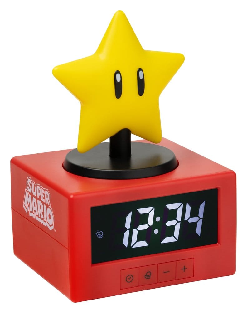 Super Mario Icon Super Star Wecker