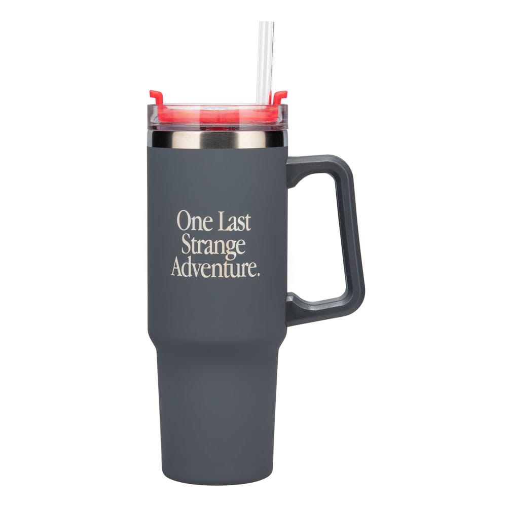 Stranger Things 5 Trinkbecher mit Trinkhalm 900 ml