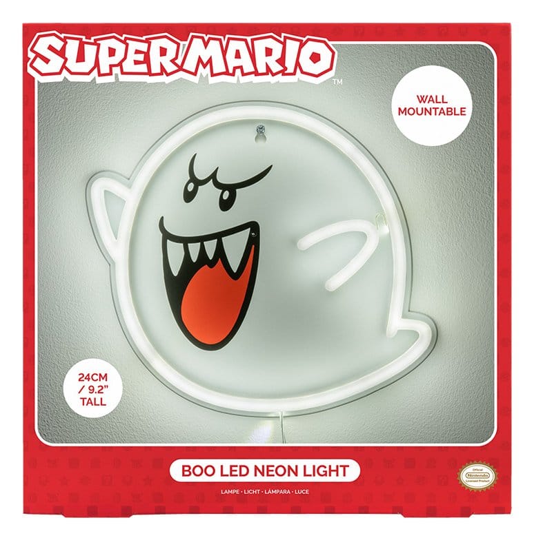 Super Mario Boo LED Neon Wandleuchte