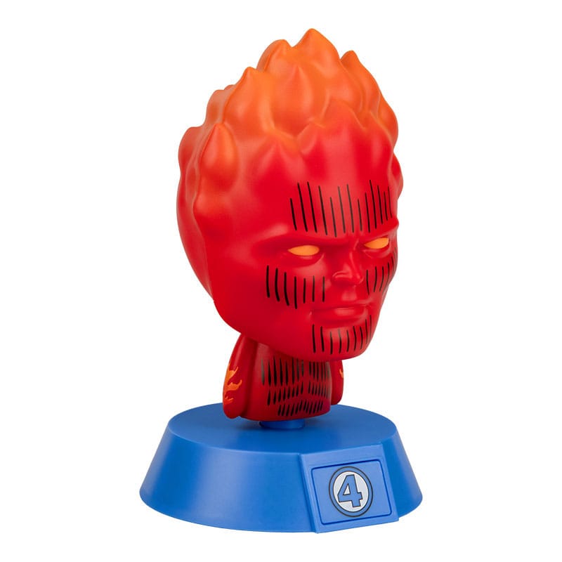 Fantastic Four Human Torch Icons Leuchte